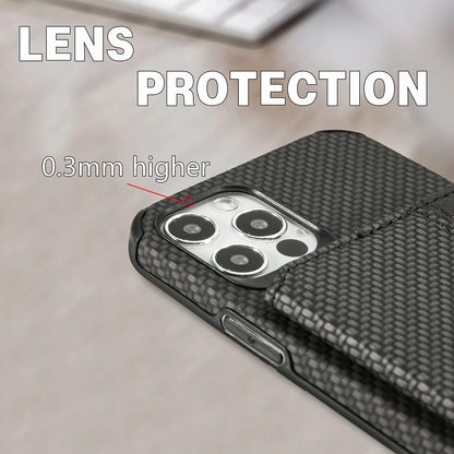 Magnetic Flip Wallet Card Holder Case For iPhone 14 15 16 17 Pro Max 13 12 11 7