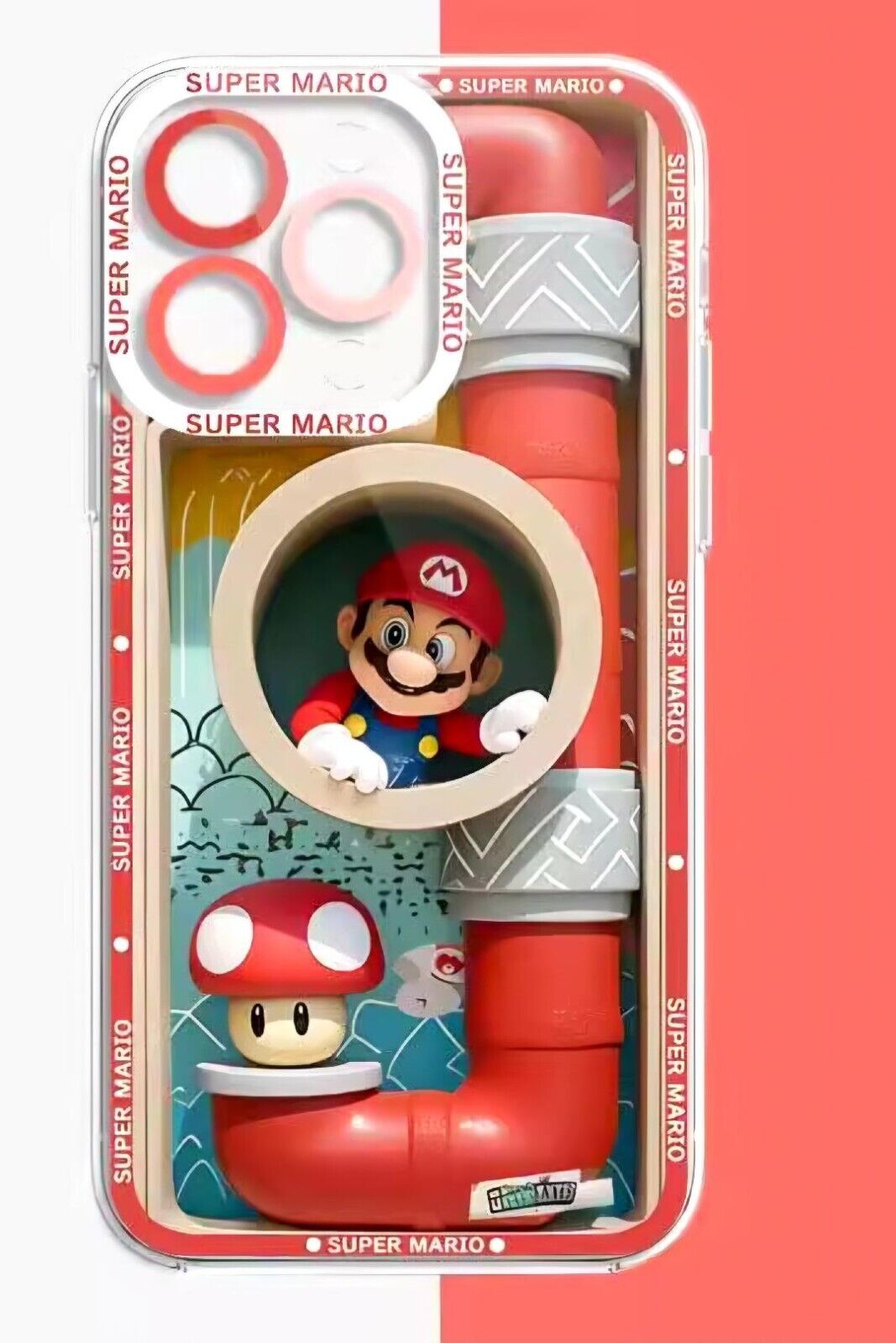 Super Mario-Themed iPhone 16 Case