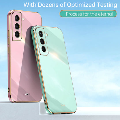 For Samsung S25 Ultra S24 S23 S22 S21 Plating Shockproof Case Ultra Thin Cover