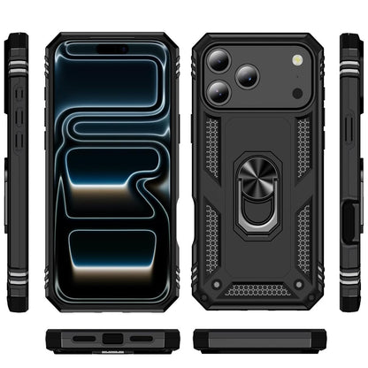 For iPhone 17 Pro Max Case Air 16 Phone Cover Shockproof Rugged +Tempered Glass