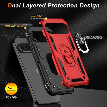 For Google Pixel 9A Case /9 Pro XL/8A/7 Phone Cover Shockproof + Tempered Glass