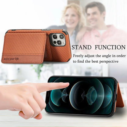 Magnetic Flip Wallet Card Holder Case For iPhone 14 15 16 17 Pro Max 13 12 11 7