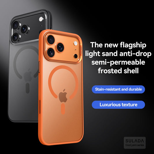 Frosted Magnetic Case Shockproof Hybrid Cover For iPhone 17 Pro Max 16 15 Pro
