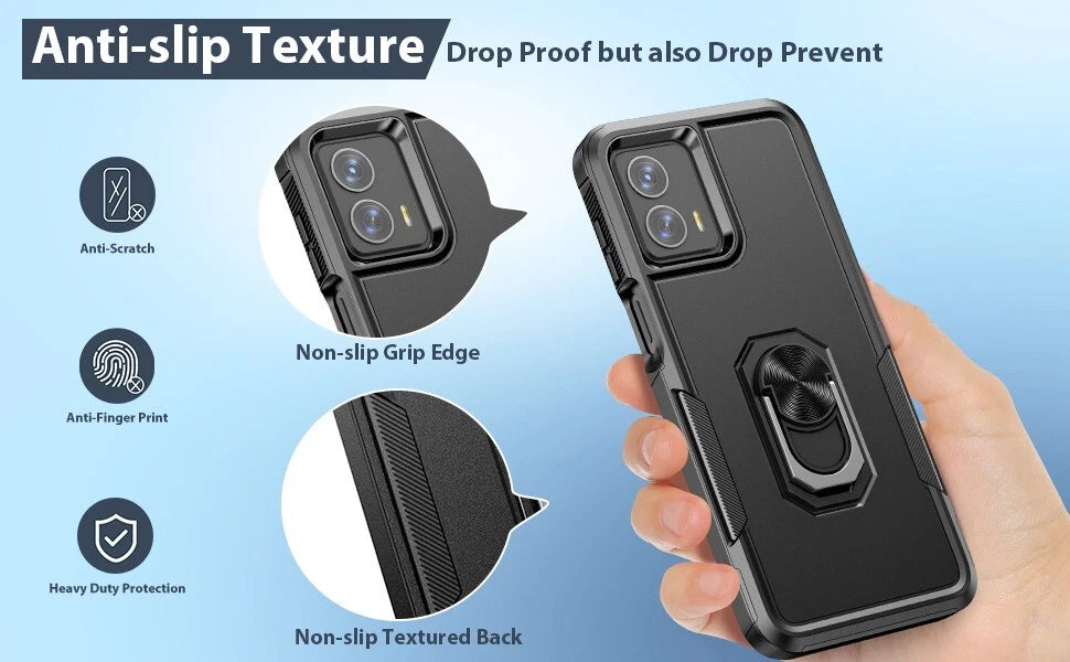 For Motorola Moto G 2025 Case /5G 2024/2023/2022 Phone Cover + Screen Protector