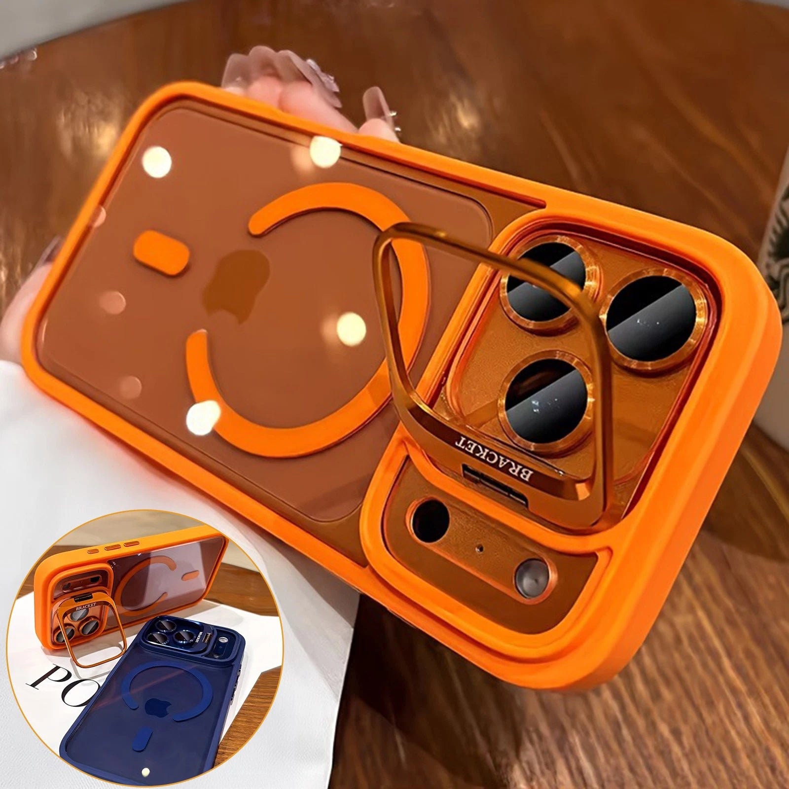 For iPhone 17 Pro Max Air 16 15 14 13 Shockproof Mag Safe Case Camera Lens Cover