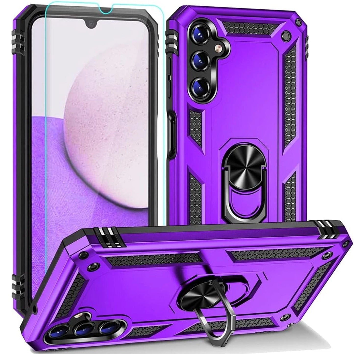 For Samsung Galaxy A16 A17 5G A15 A14 A54 A03s A13 A32 Case Phone Cover + Screen