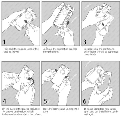 For iPhone 17 Air 16 15 Pro Max 14 13 12 11 Phone Case Heavy Duty Shockproof