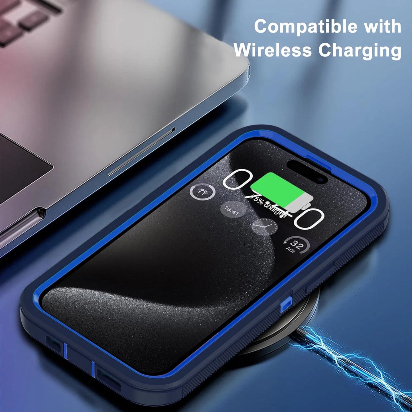 For iPhone 11 Case/11 Pro Max Phone Cover Shockproof Heavy Duty+Screen Protector