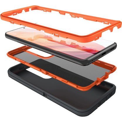 For Samsung Galaxy S25 Ultra S24 S23 S22 S20 FE Case Phone Cover + Screen Glass