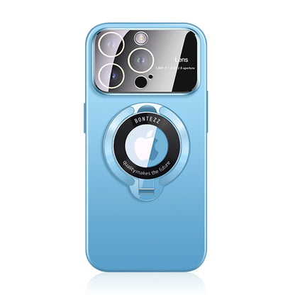 For iPhone 17 Pro Max 16 15 14 13 12 MagSafe Magnetic Lens Shockproof Stand Case