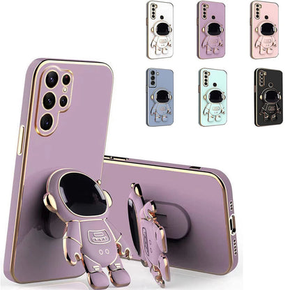 For Samsung S25 Ultra S24 S23 S22 S21 Plating Shockproof Case Ultra Thin Cover