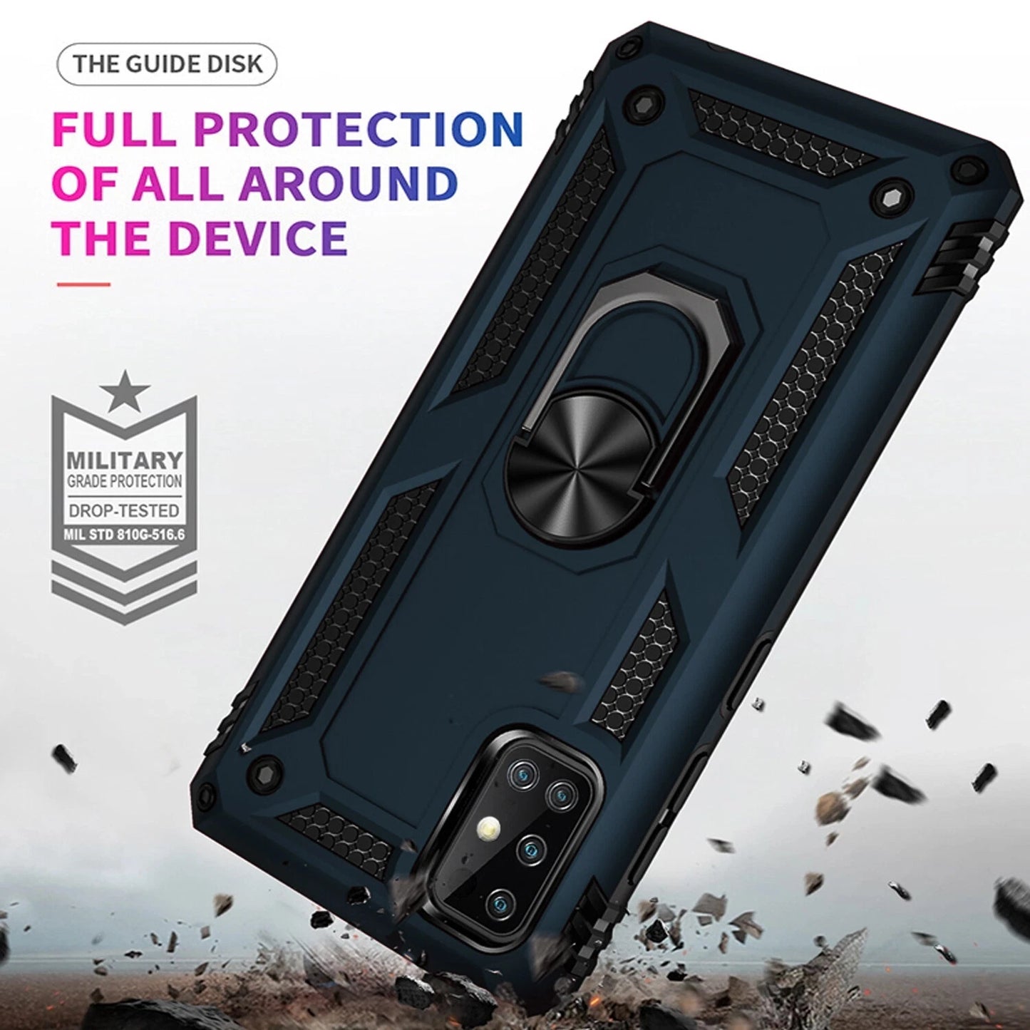 For Samsung Galaxy S20 FE 5G Case /Ultra/Plus Phone Cover +Tempered Glass Screen