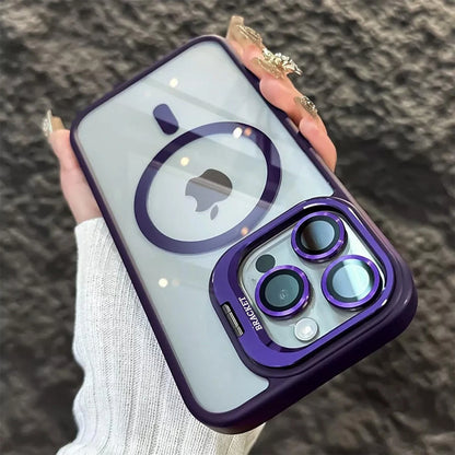 For iPhone 17 Pro Max Air 16 15 14 13 Shockproof Mag Safe Case Camera Lens Cover
