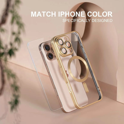 For iPhone 16 Pro Max Case 15 14 13 Phone Cover Shockproof Rugged+Tempered Glass