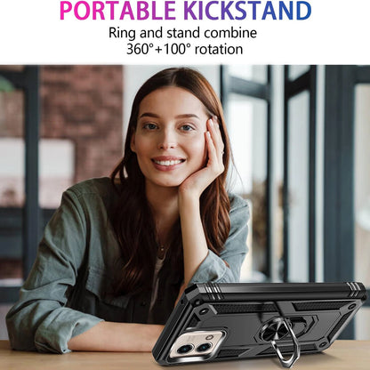 For Motorola Moto G 2025 Case/5G 2024/2023/2022 Phone Cover + Tempered Glass