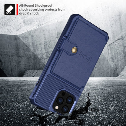 Leather Card Wallet Case Cover For iPhone 17 Pro Max Air 16 15 14 13 12 11 XR