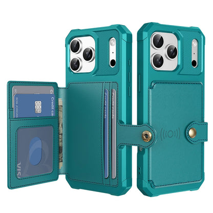 Leather Card Wallet Case Cover For iPhone 17 Pro Max Air 16 15 14 13 12 11 XR