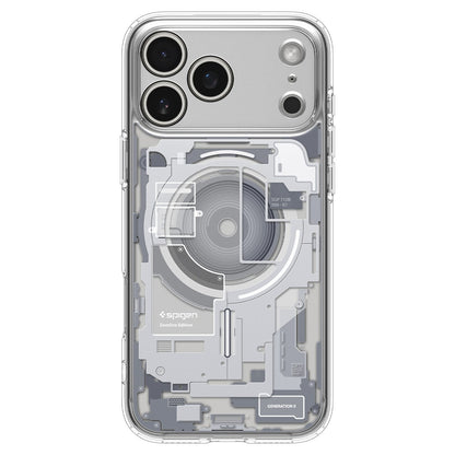 Spigen Ultra Hybrid MagFit Clear Case for iPhone 17 Pro Max - Military Grade Non-Yellowing Cover