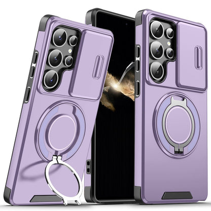 For Samsung Galaxy S25 Ultra Edge S22 S23 FE S24 Plus Magnetic Ring Phone Case