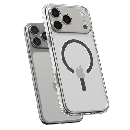 Spigen Ultra Hybrid MagFit Clear Case for iPhone 17 Pro Max - Military Grade Non-Yellowing Cover