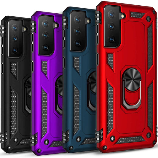 For Samsung Galaxy S21 Case /S21 Ultra/FE Phone Cover + Tempered Glass Screen