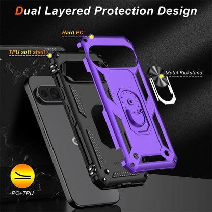 For Google Pixel 9A Case /9 Pro XL/8A/7 Phone Cover Shockproof + Tempered Glass