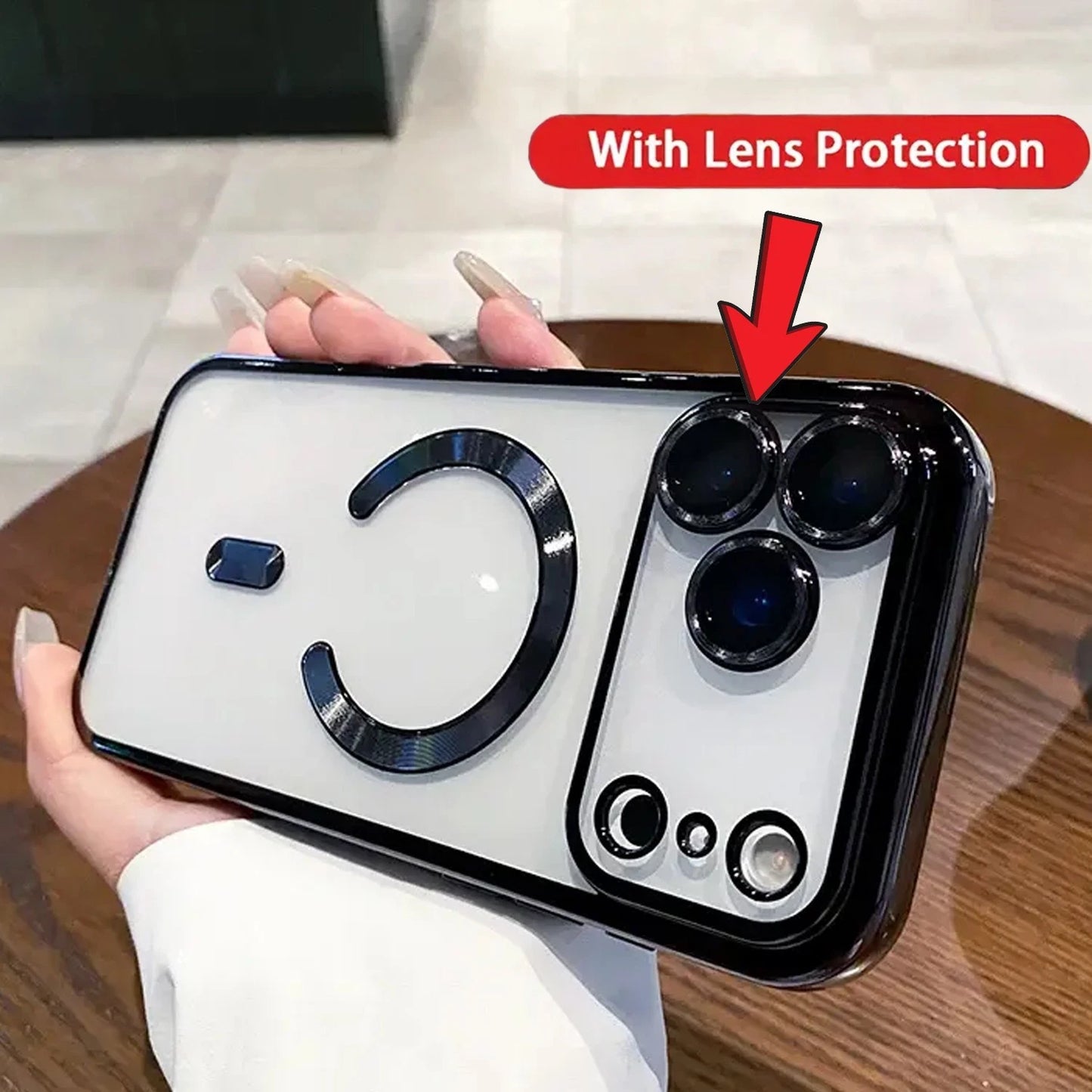 For iPhone 17 Pro Max Case /17 Pro/17 Phone Cover Shockproof + Screen Glass