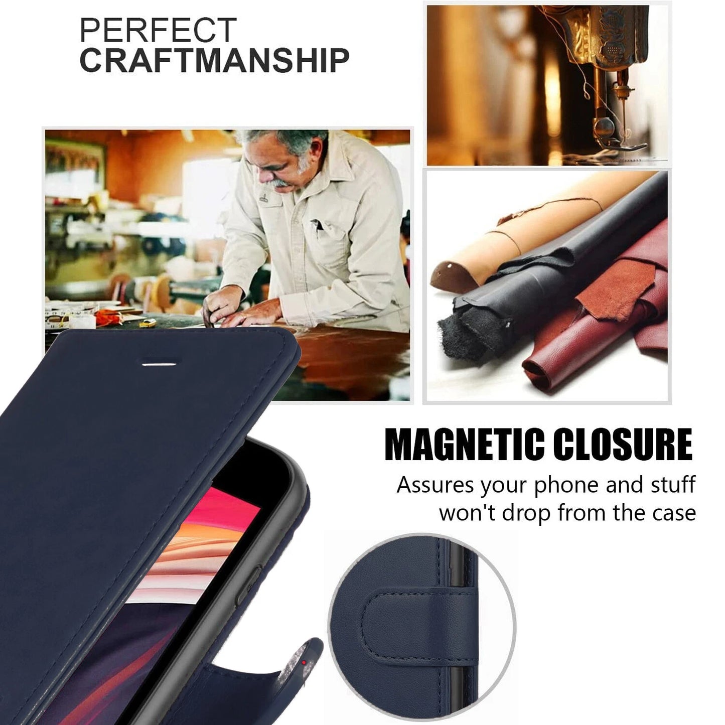 For Samsung Galaxy A16 5G A15 A14 A54 A03S A13 Case Phone Cover + Tempered Glass