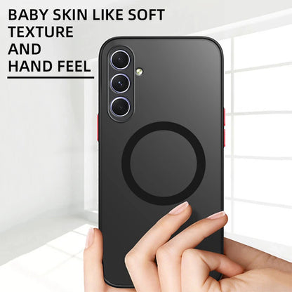 Magnetic Case Camera Cover For Samsung Galaxy S25 S24 S23 S22 S21 S20 Magsafe