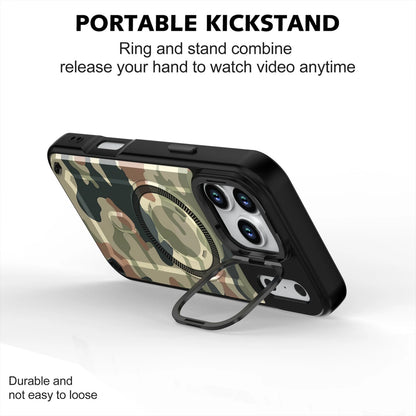 Shockproof Mag Safe Case for iPhone 17 Pro Max Air 16 15 14 13 12 11 Stash Stand