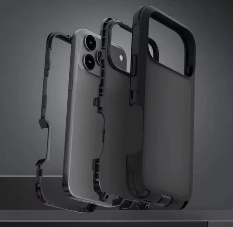 For iPhone 17 Pro Max Air 16 15 14 13 Heavy Duty Defender Case Belt Clip Holster