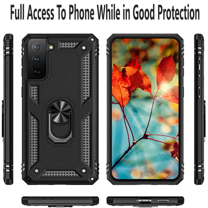 For Samsung Galaxy S21 Case /S21 Ultra/FE Phone Cover + Tempered Glass Screen