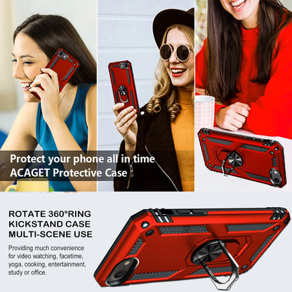 For iPhone SE Case /8/7/Plus/6S/SE 2020/Phone Cover Shockproof + Tempered Glass