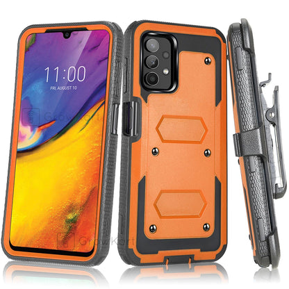 Armor Tank Rugged Phone Case - Military Grade 15ft Drop Protection with Built-in Screen Protector