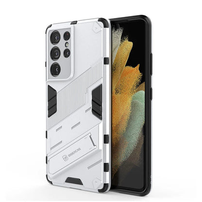 Shockproof Rubber Stand Hybrid Case Cover for Samsung S23 FE S25/S22+/S24 Ultra