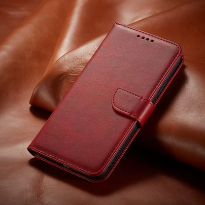 Leather Magnetic Flip Wallet Case For iPhone 17 16 15 14 Plus 13 12 Pro Max Air