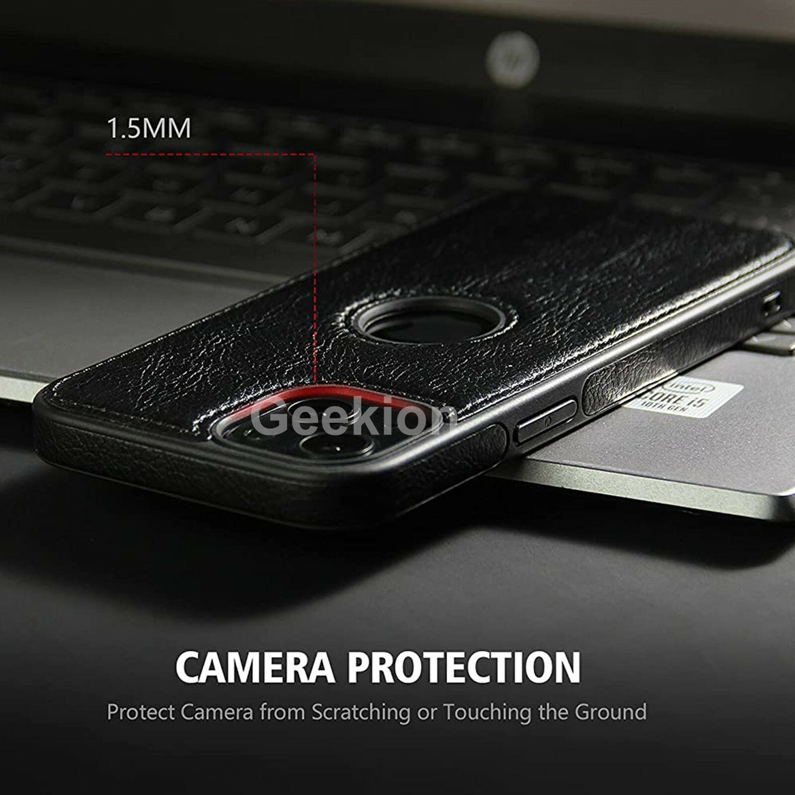 For Apple iPhone 17 16e 15 14 Plus 13 12 11 Pro X Max Case Leather Shockproof