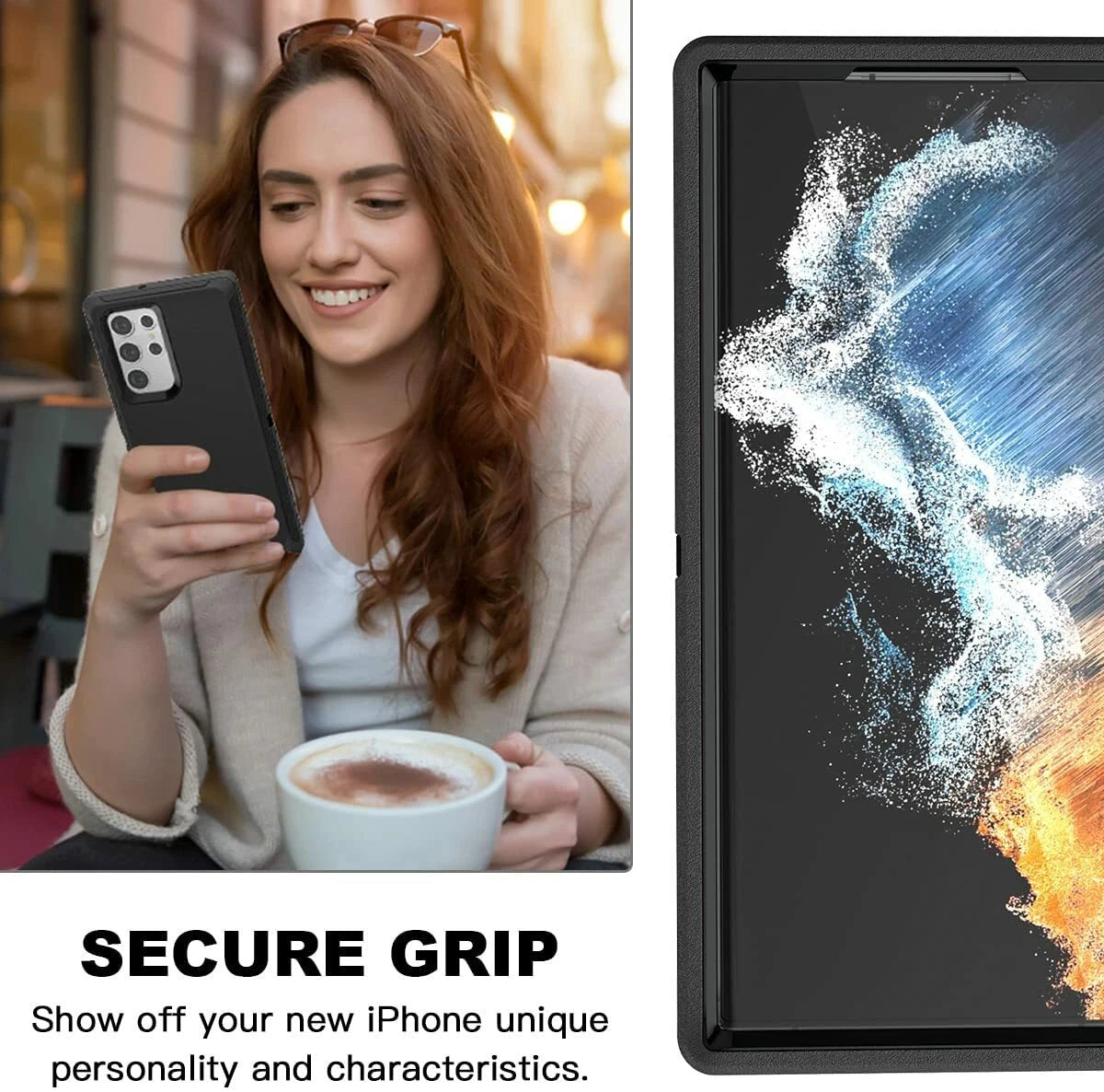 Heavy Duty Shockproof Case For Samsung Galaxy S25 S24 S23 S22 S21 + Ultra Cover
