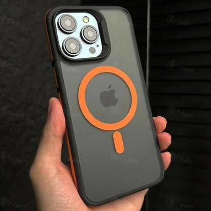 Magnetic Phone Case For iPhone 16 15 14 13 12 11 Pro Max Plus Bumper Hard Cover