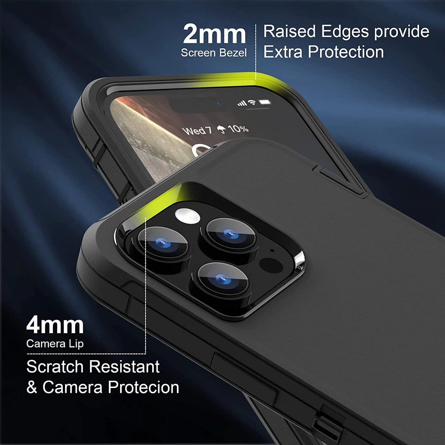 For iPhone 17 Air 16e 15 14 13 12 11 Pro Max XR X Max Rugged Shockproof Case
