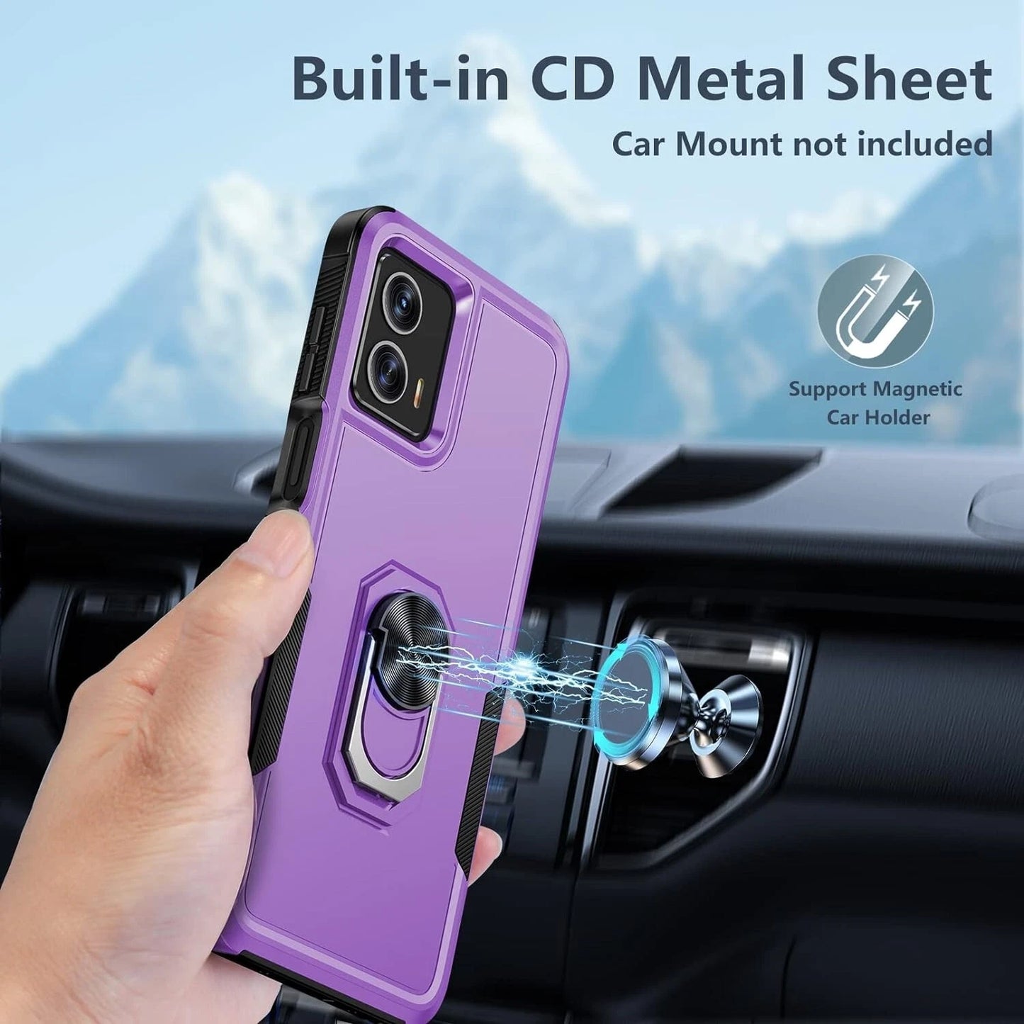 For Motorola Moto G 2025 Case /5G 2024/2023/2022 Phone Cover + Screen Protector