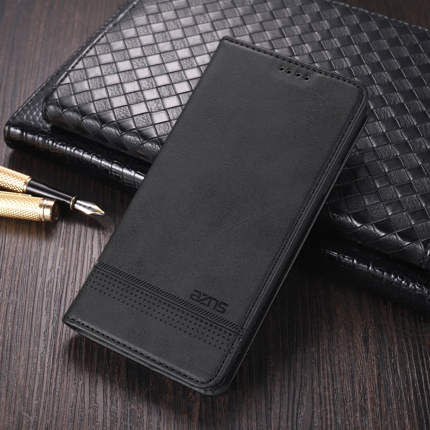 For Samsung Galaxy S24 FE S25 Ultra S23 S22 S21+ Flip Leather Wallet Case Cover