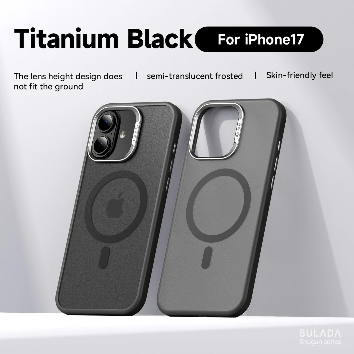 Frosted Magnetic Case Shockproof Hybrid Cover For iPhone 17 Pro Max 16 15 Pro