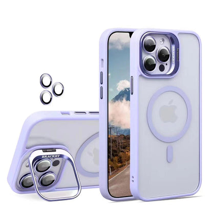 Shockproof MagSafe Case for iPhone 16 17 15 14 Pro Max - Camera Lens Cover & Drop Protection