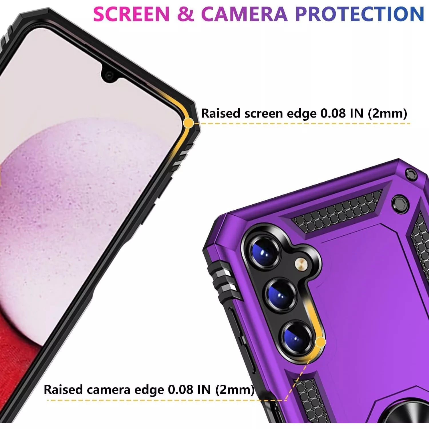 For Samsung Galaxy A16 A17 5G A15 A14 A54 A03s A13 A32 Case Phone Cover + Screen
