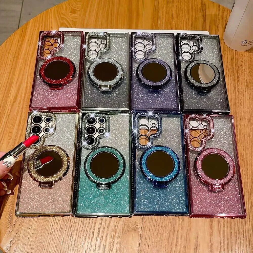 Women's Luxury Phone Case Shockproof Cover For Samsung Galaxy S25 S24 S23 S22