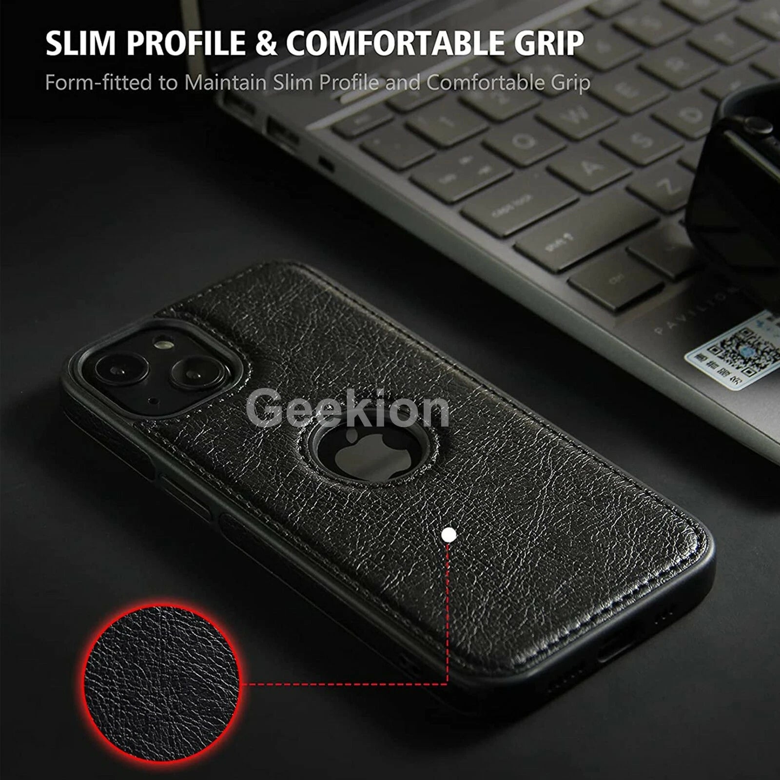 For Apple iPhone 17 16e 15 14 Plus 13 12 11 Pro X Max Case Leather Shockproof