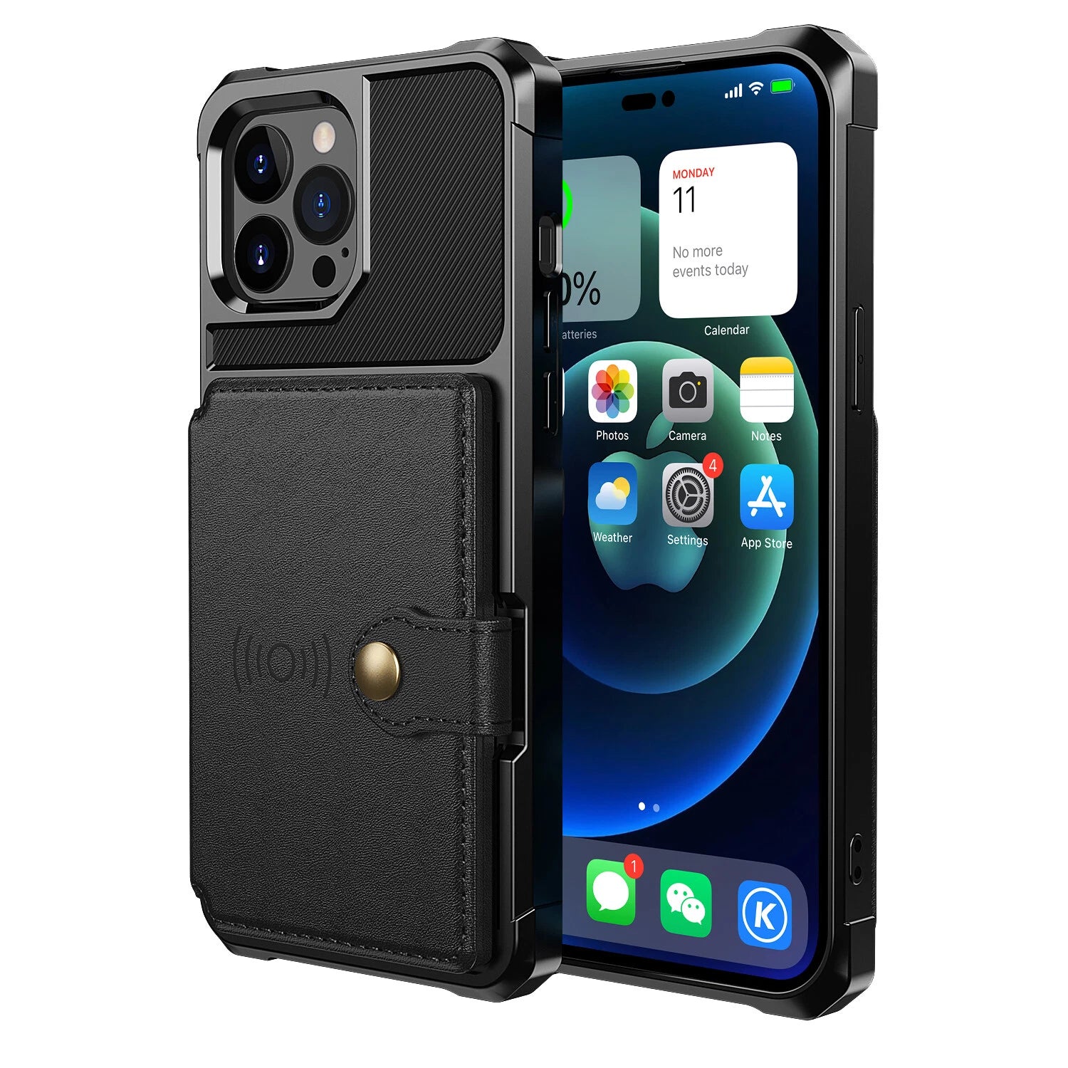 Leather Card Wallet Case Cover For iPhone 17 Pro Max Air 16 15 14 13 12 11 XR