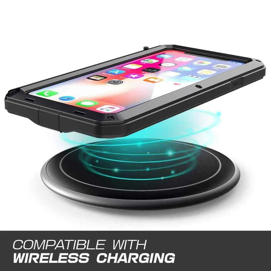 Heavy Duty Protection Armor Metal Case for iPhone 16e 16 15 14 13 12 11 Pro Max