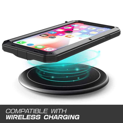 Heavy Duty Protection Armor Metal Case for iPhone 16e 16 15 14 13 12 11 Pro Max